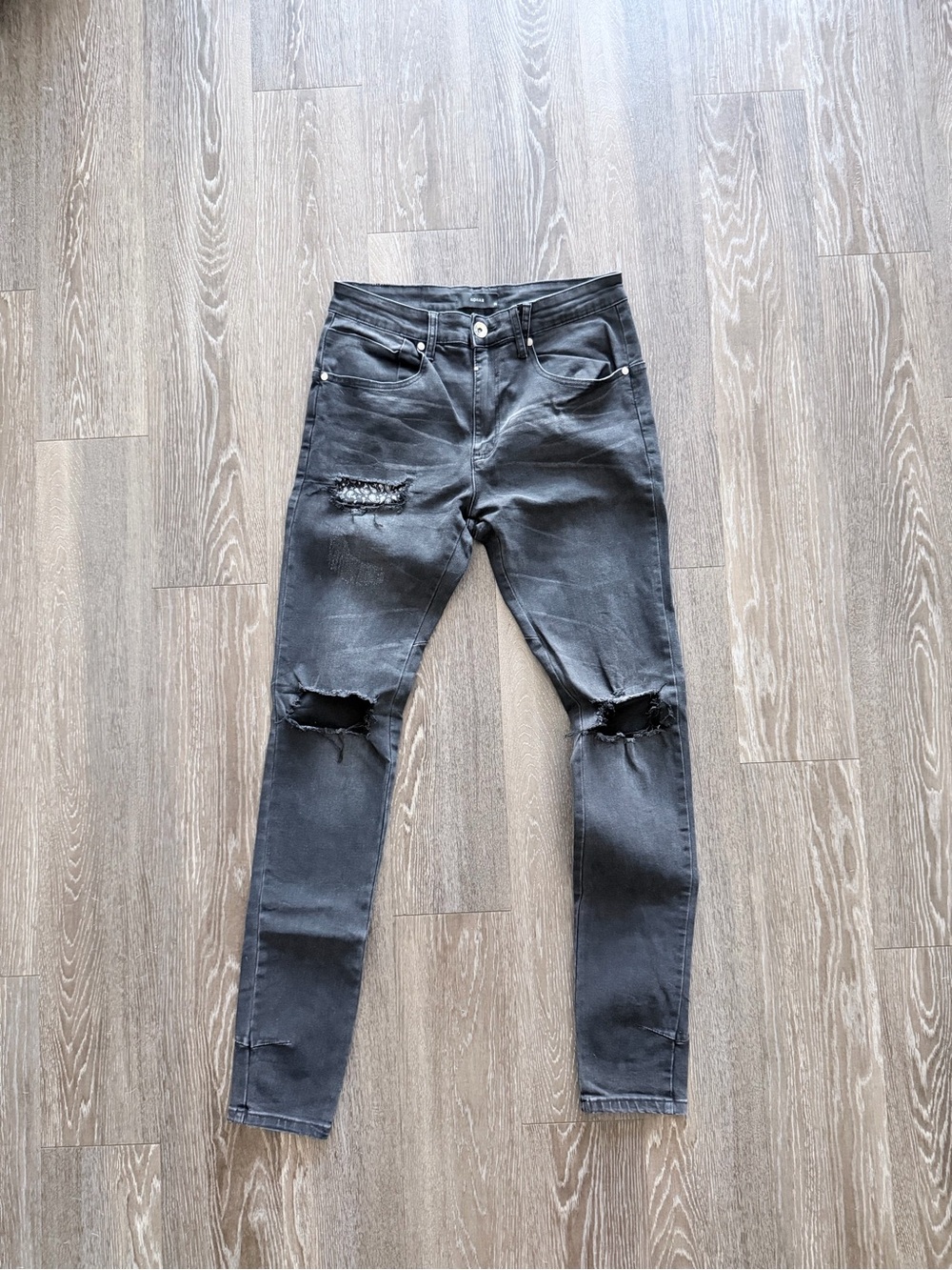 KOLLAR skinny biker jeans - 32x32